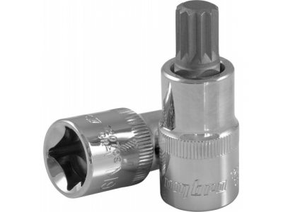 Насадка торцевая 1/2"DR с вставкой SPLINE M16, Ombra 120716