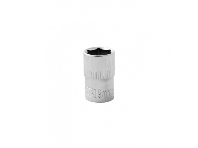 Головка торцевая 6pt 1/4"Dr 9