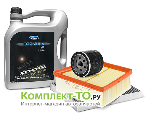 Комплект ТО-1 (15000 км) FORD FIESTA 08-13 (2008-2013) 1.25 бензин 82л.с. МКПП